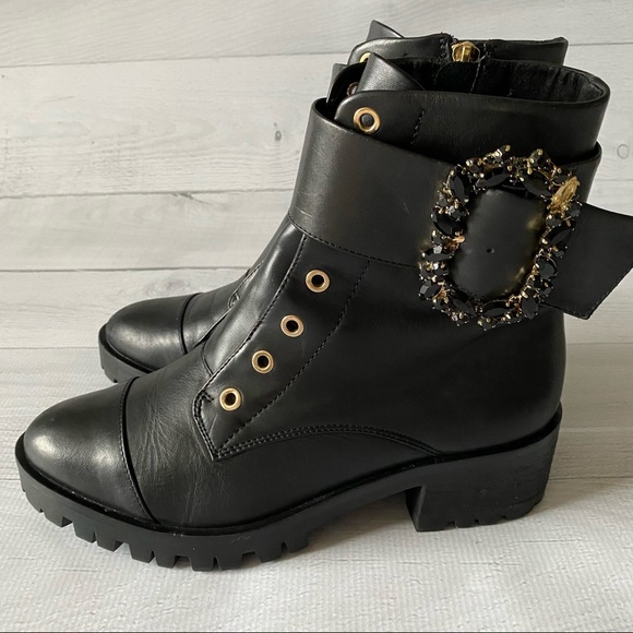 Karl Lagerfeld Piper Combat Boot 